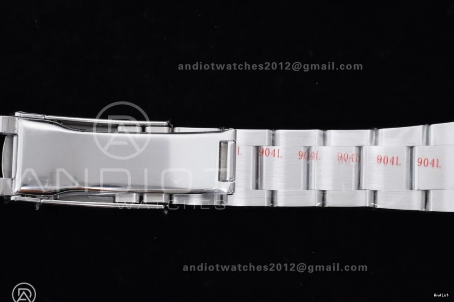 Steel 904L 961 VR 1:1 Black 126000 Dial Best Edition KRF SoftTouch Perpetual 36mm Oyster 0712